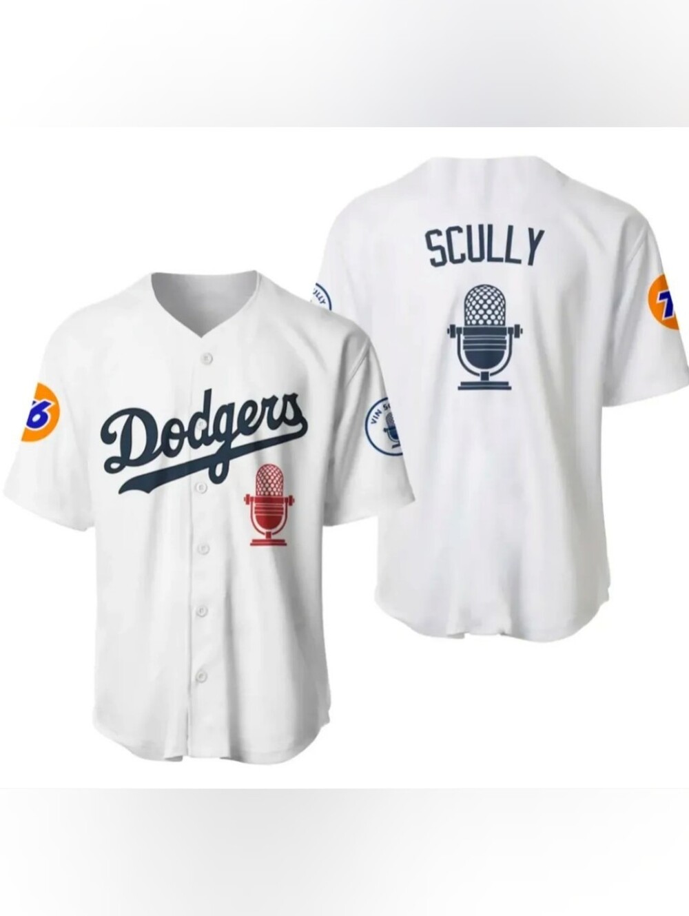2023 Vin Scully Microphone Jersey
